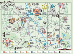 Carte du Comté de Midsomer