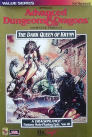 AD&D The dark queen of Krynn